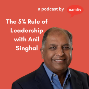 The 5% Rule of Leadership with Anil Singhal