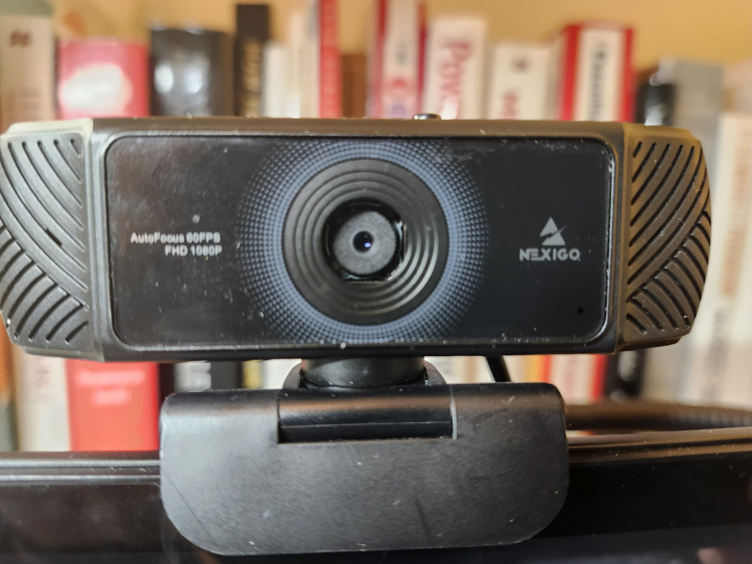 A very silent Logitech Camera. It doesn't laugh at my jokes.