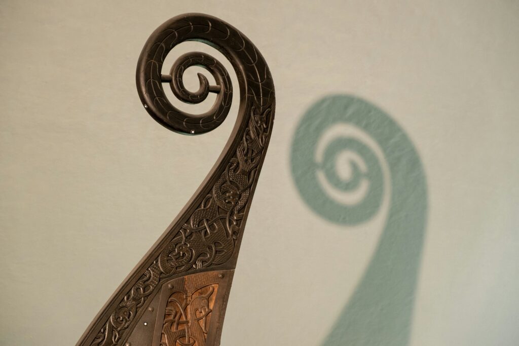 The Tip of a Viking Ship